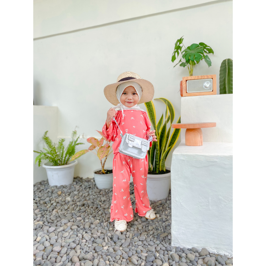 1-3THN SETELAN ANAK EVELIN ONESET ANAK PREREMPUAN by MYBEE V2