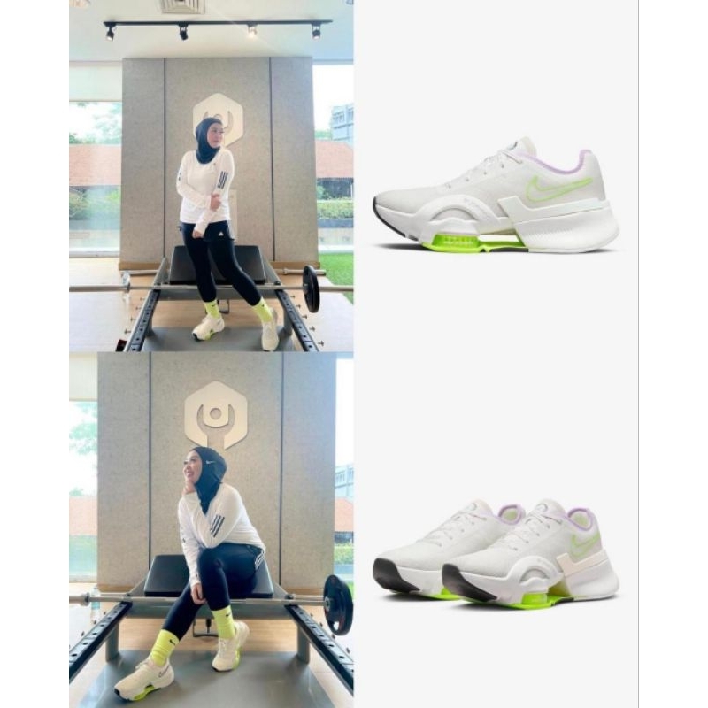 Preloved Like New - Nike Air Zoom Superrep Summit White Doll