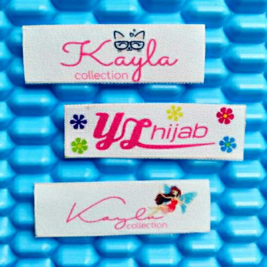 Label Baju KATUN Premium Fullcolor 2x6 cm