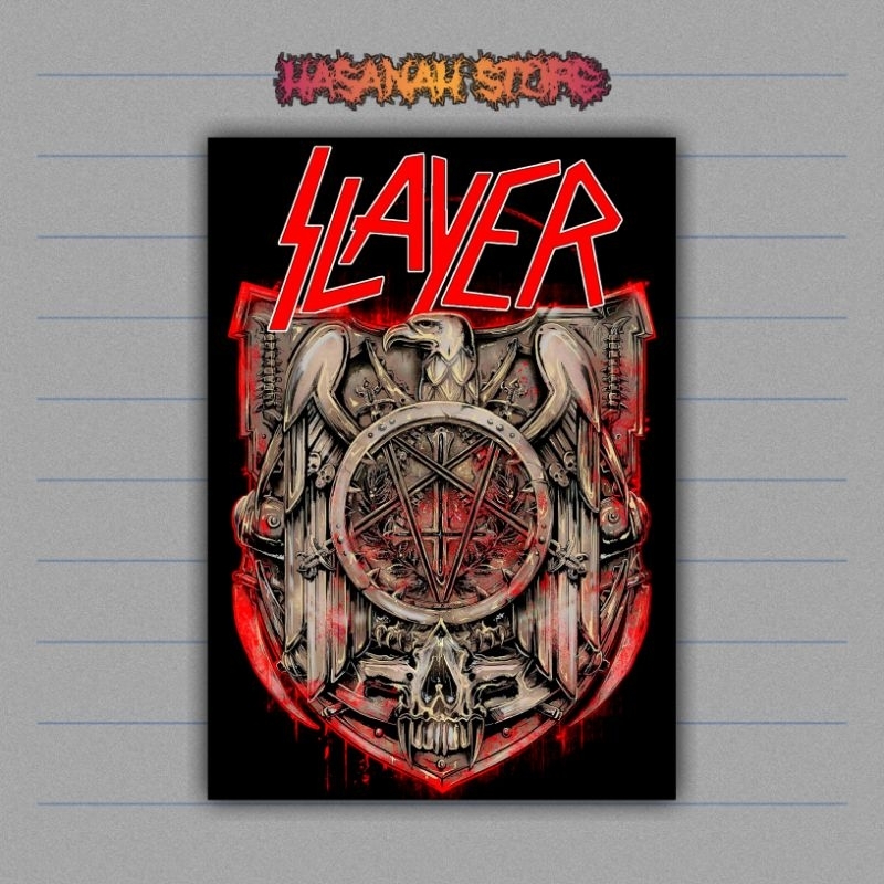 Poster Dinding Band Slayer Poster Metal Termurah