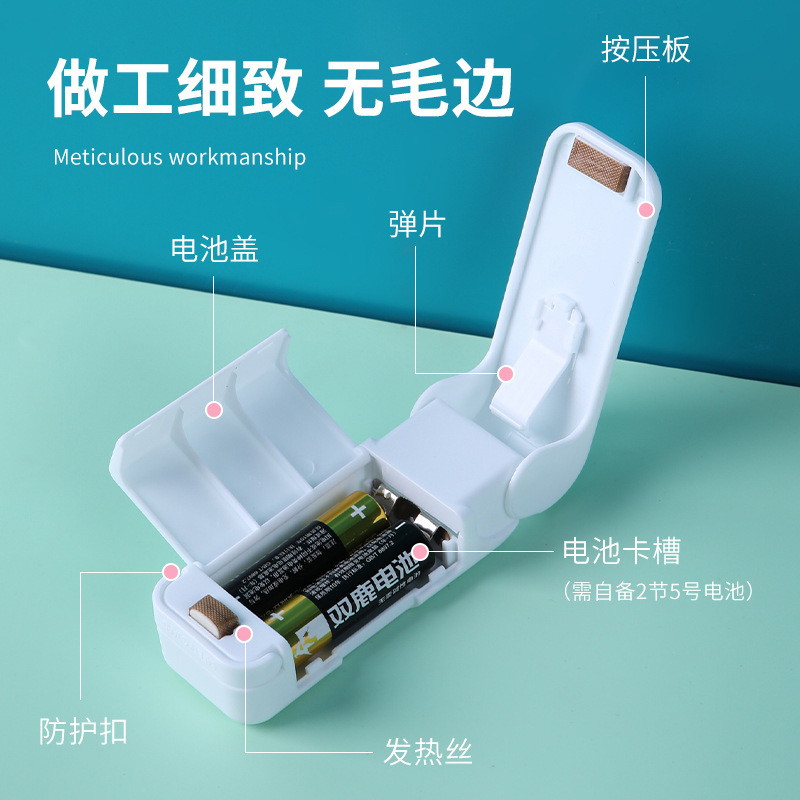 Mini Hand Sealer Plastik Portable Sealing Machine Mini Hand Sealer perekat plastik serba guna