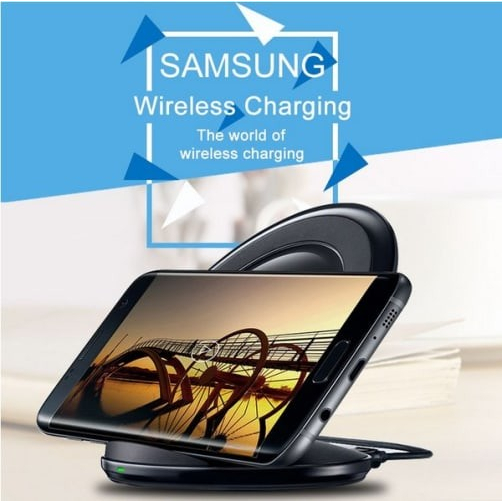 Samsung N5100 Stand Docking Wall Charger Automatic Wireless QI Fast Charging 15W Bantalan Dudukan Pengisi Daya Otomatis Tanpa Kabel For Samsung iPhone Xiaomi