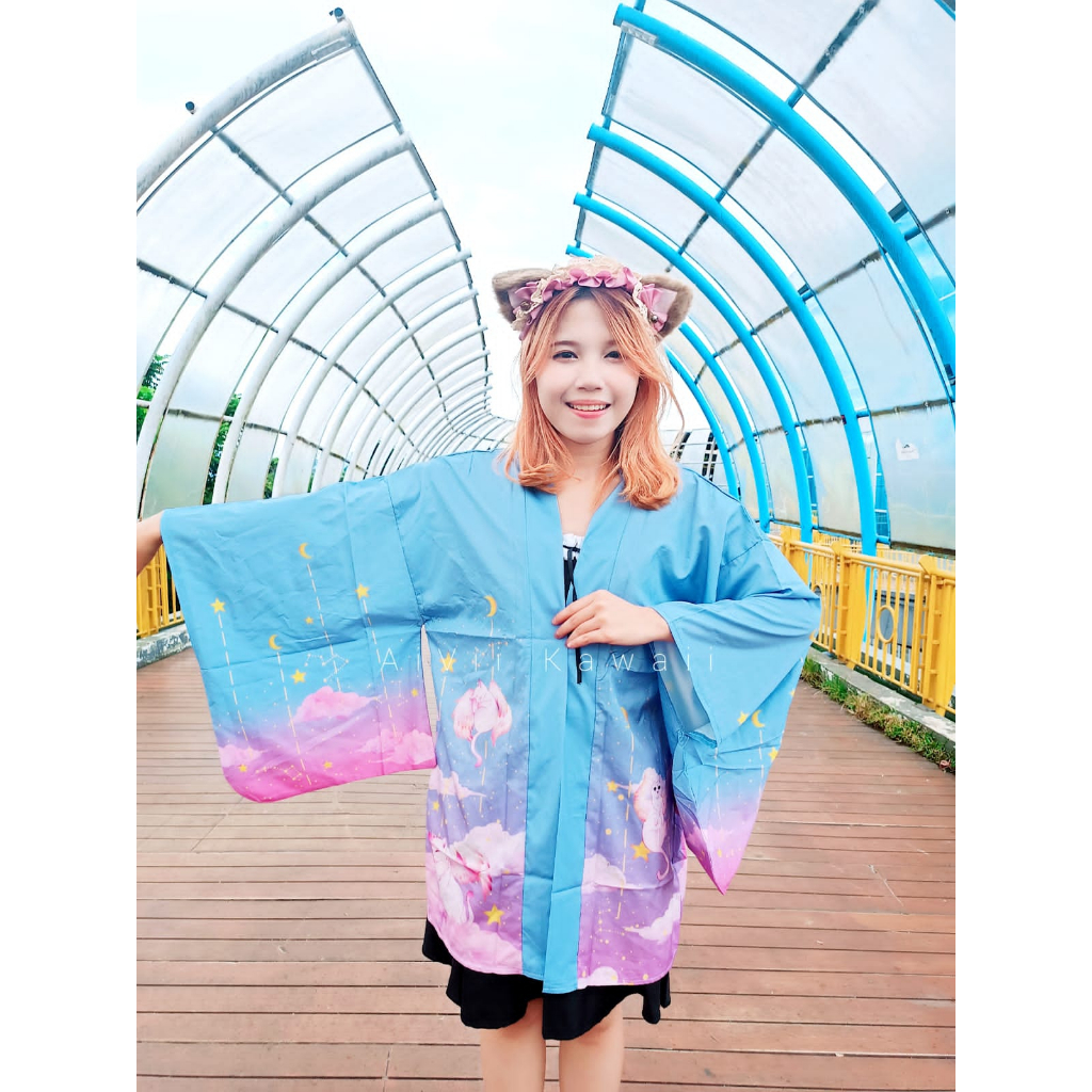 CARDIGAN KIMONO STARRY LOLITA NEKO