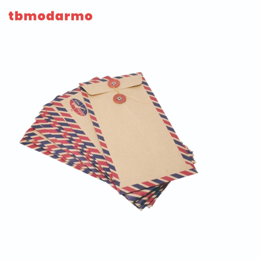 Tbmo Amplop Globe Airmail Tanpa Tali 303