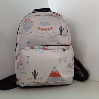 Ransel mini Ransel Wanita Mini Tren 2022 Tas Perempuan Nilon Sablon Hewan Ransel Feminina Kecil Tas Sekolah untuk Ransel Perempuan Remaja