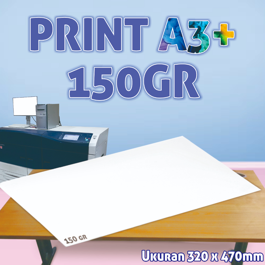 

DIGITAL PRINT A3+ A3 KERTAS ART PAPER CARTON 150 GR / KONSTRUK 150 GR TERMURAH
