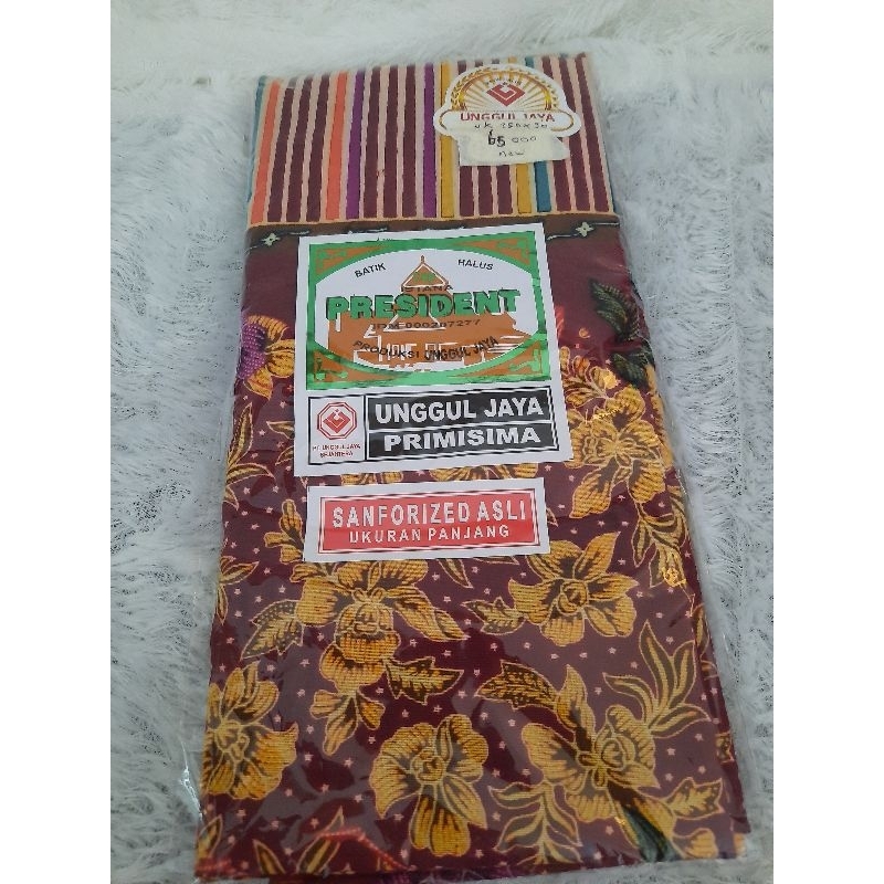 selendang batik PRESIDENT Unggul Jaya