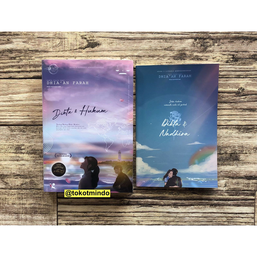 ORIGINAL Novel DIKTA & HUKUM (Dhia'an Farah) - DIKTA DAN HUKUM - Penerbit Loveable