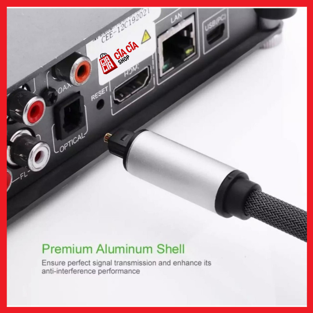 UGREEN 10540 Kabel Toslink Digital Audio Optical SPDIF Kabel Fiber Optic Kabel Audi Optical Digital