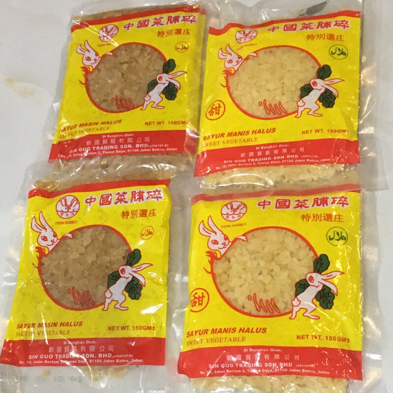 

caipo asin / caipo sayur manis twin rabbit isi 150 gr