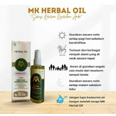 Minyak kesehatan MK Herbal Oil louhan