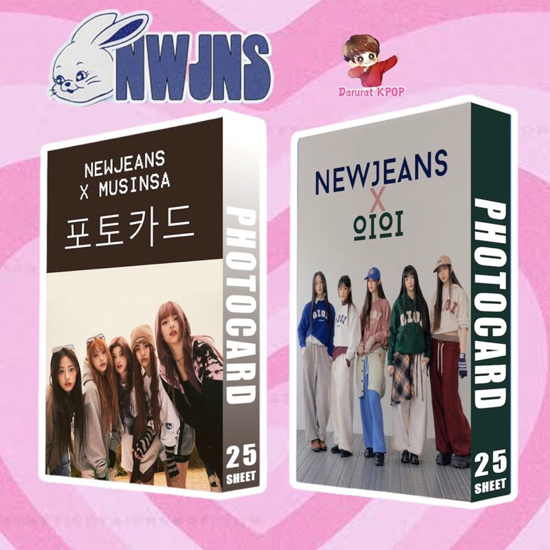 darurat.kpop - Photocard NEWJEANS x musinsa / NJ x OIOI