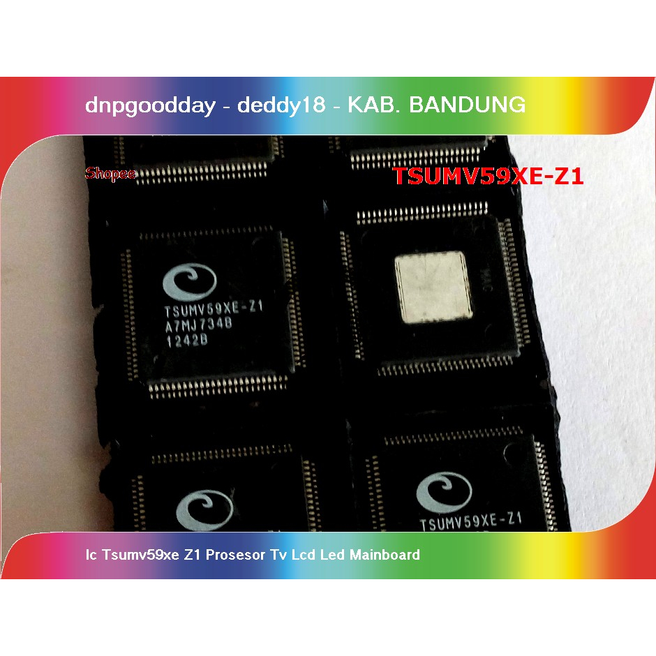 Ic Tsumv59xe Z1 Prosesor Tv Lcd Led Mainboard