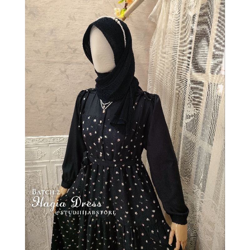 Hagia Dress Gamis Busui by Studhijabstore