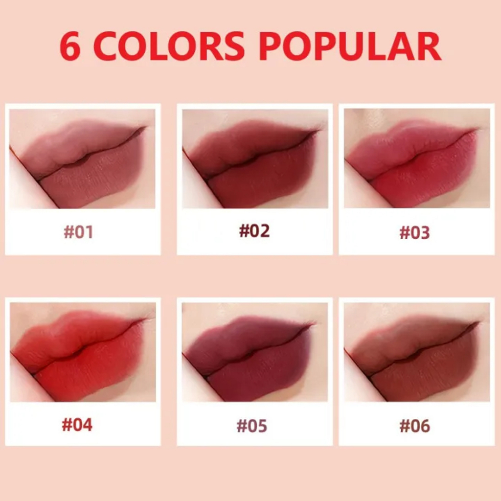 ( LM 1044 ) Lameila Lip Glaze Lipstick Cair Kosmetik Liptint Lipgloss Lipstik