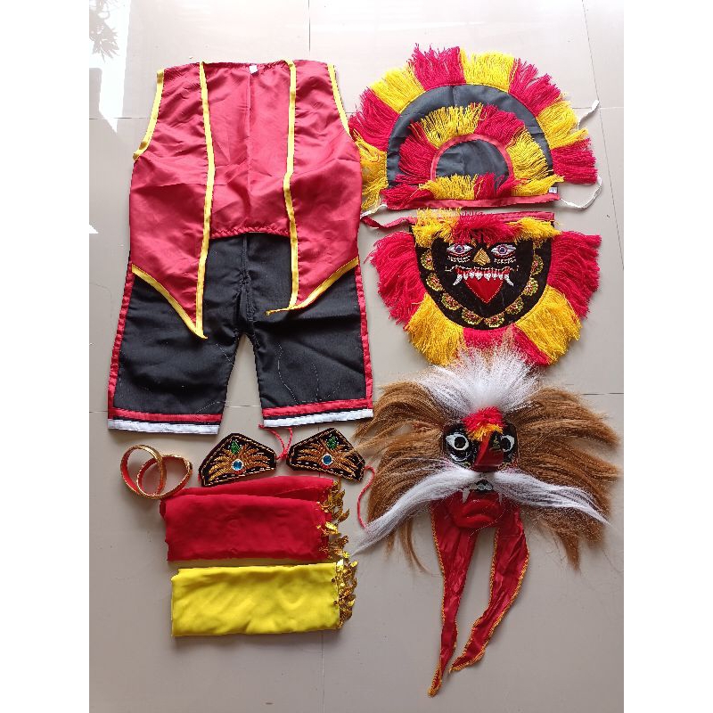 Pakaian ganong anak. baju ganong anak. kostum ganonga anak. baju ganongan. baju bujangganong . kostu