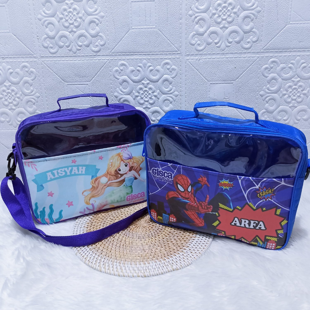 TAS 3IN1 HALF MIKA SOUVENIR CUSTOM GOODIEBAG ULTAH MURAH