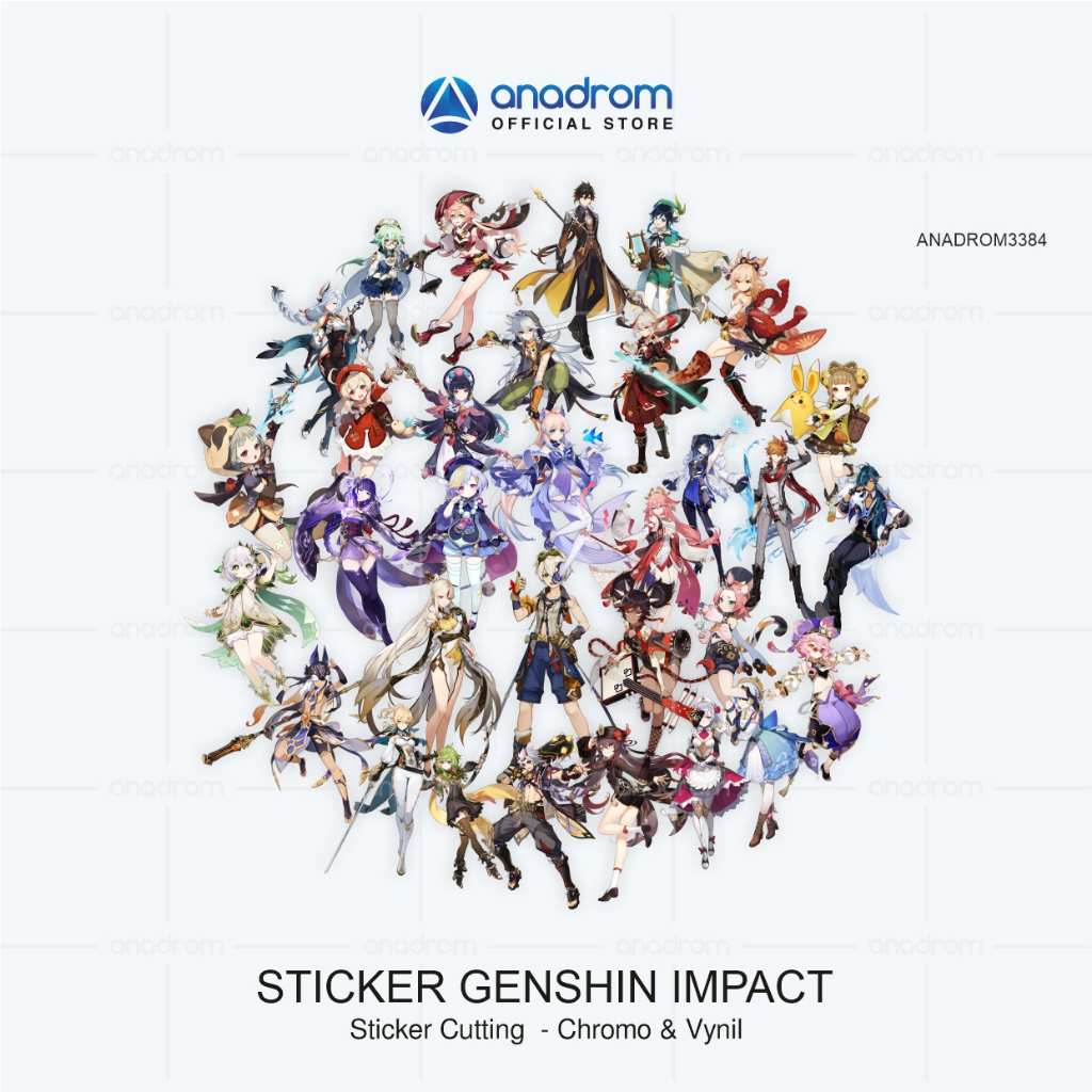 

Sticker Character Genshin Impact | Sticker Chibi Genshin Impact | Anadrom 3384