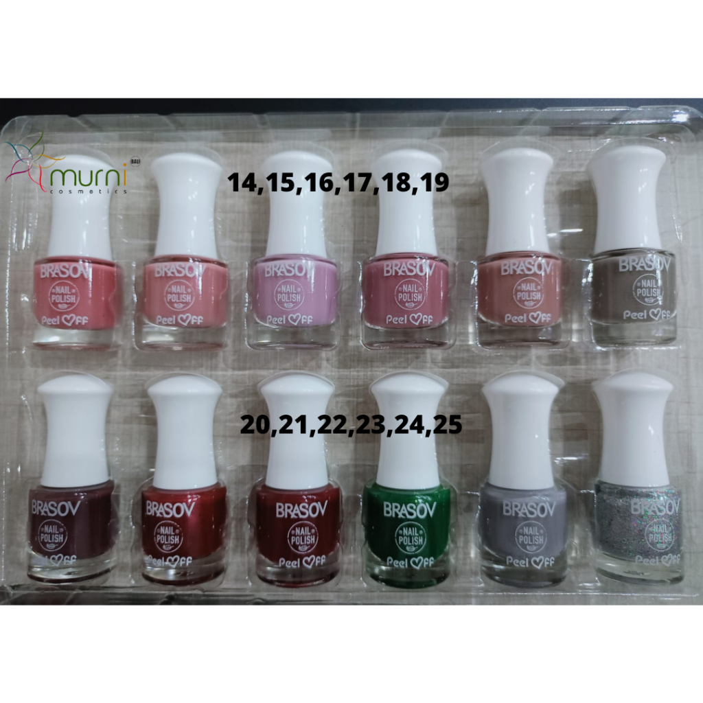 BRASOV NAIL POLISH 9ML PEEL OFF