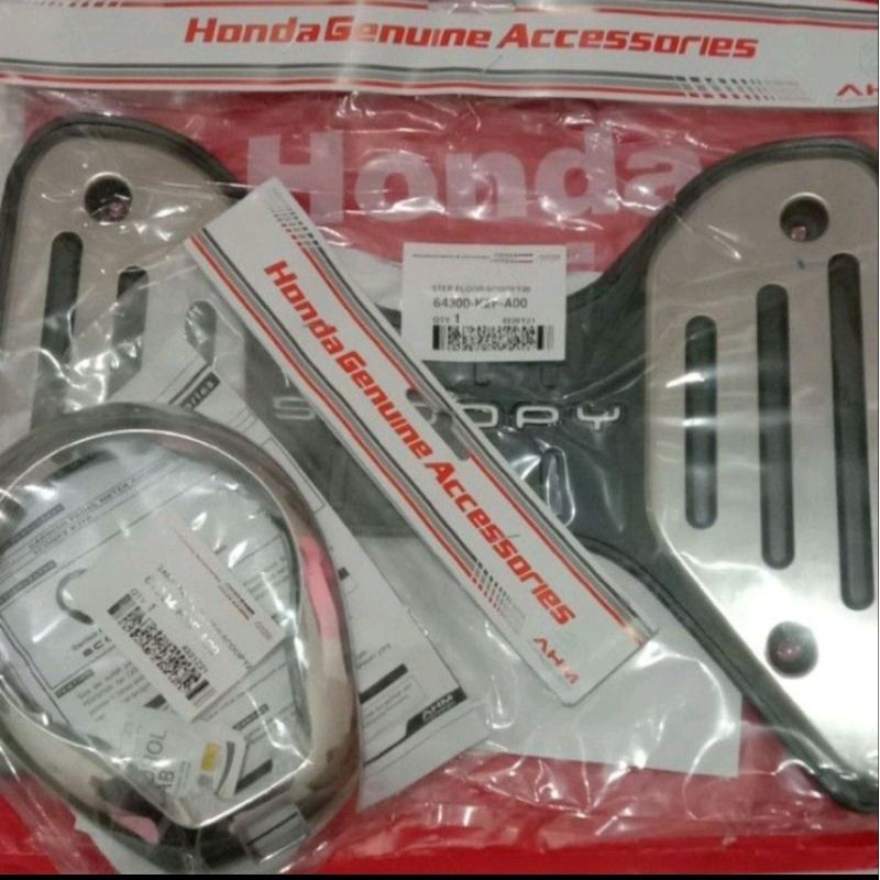 bordes karpet pijakan kaki NEW SCOOPY 2021-2023 original honda