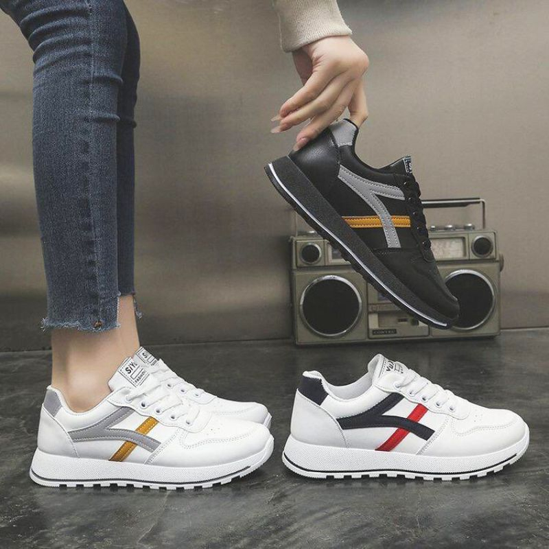 22437 Sepatu wanita import sneakers kekinian