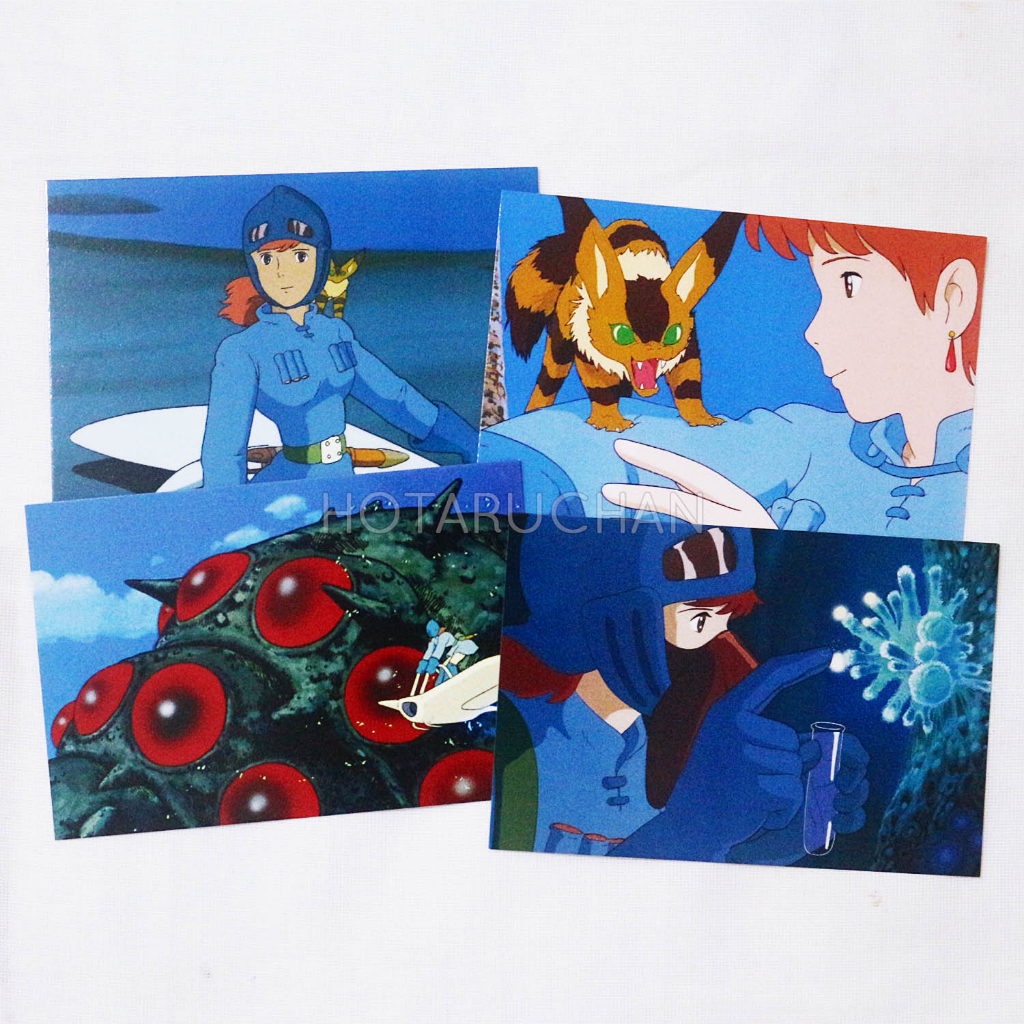 [OFFICIAL] Nausicaä of the Valley of the Wind - Studio Ghibli Collectible Postcards