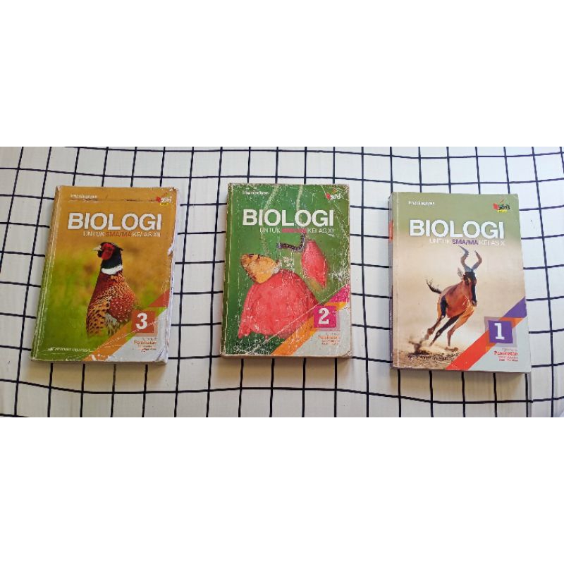 Buku Biologi Erlangga Kelas X, XI, XII SMA Irnaningtyas