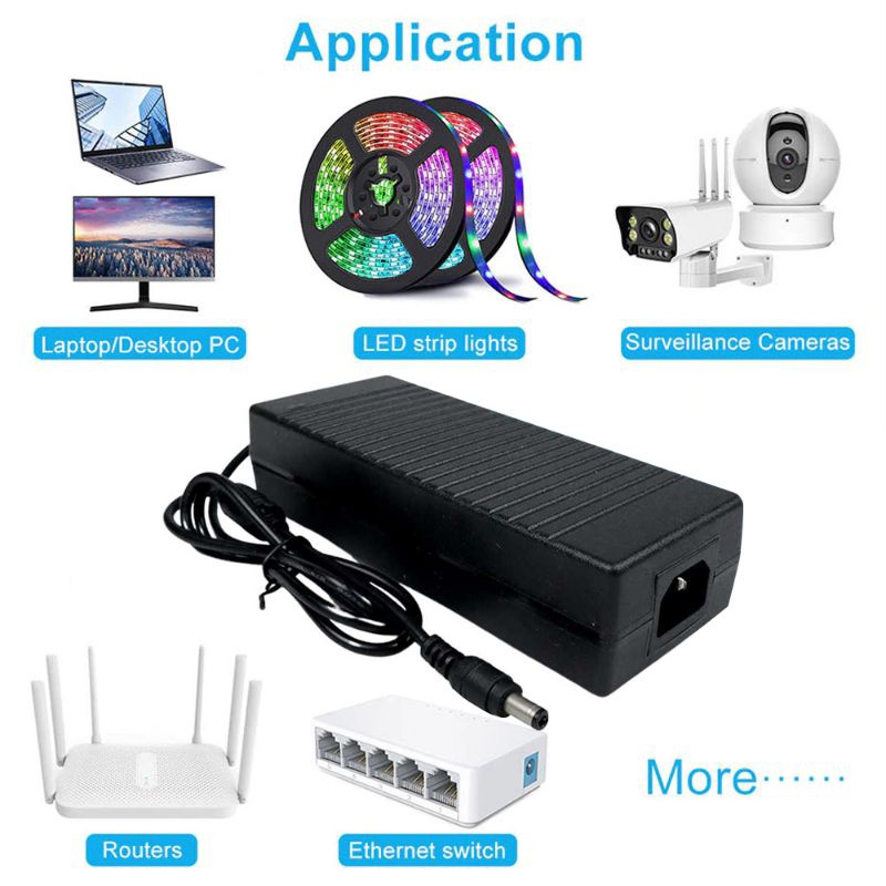 VBS Power adapter electronic DC 12V 10A 12100