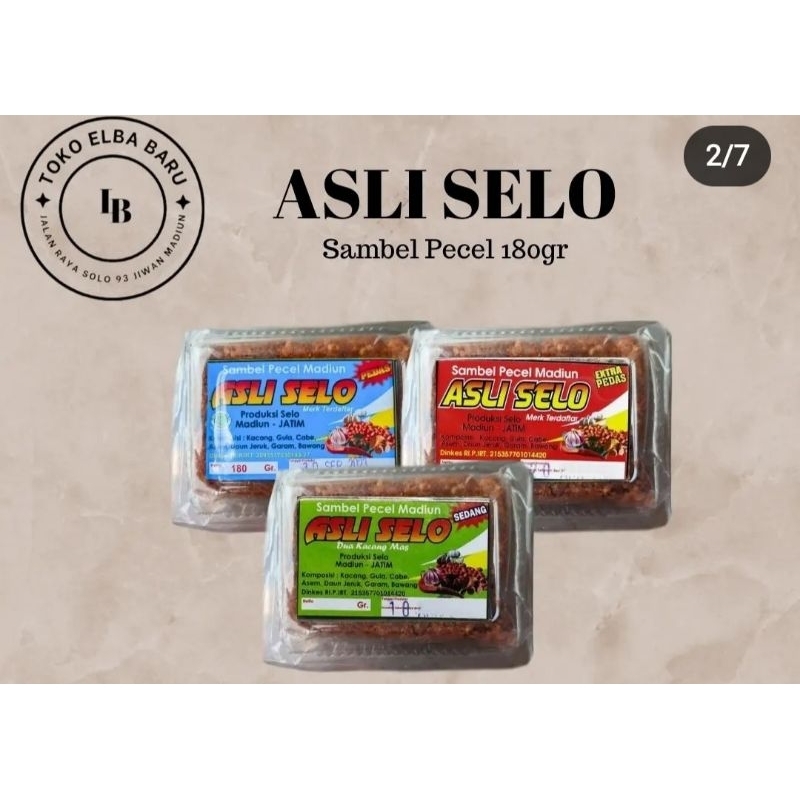 

Sambel Pecel Asli Seelo