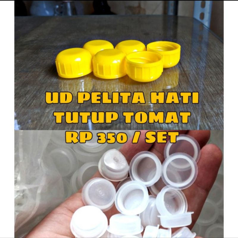 TUTUP BOTOL KACA / PLASTIK SAOS BELIBIS / TOMAT ABC 1 KG ISI +/-290 PCS