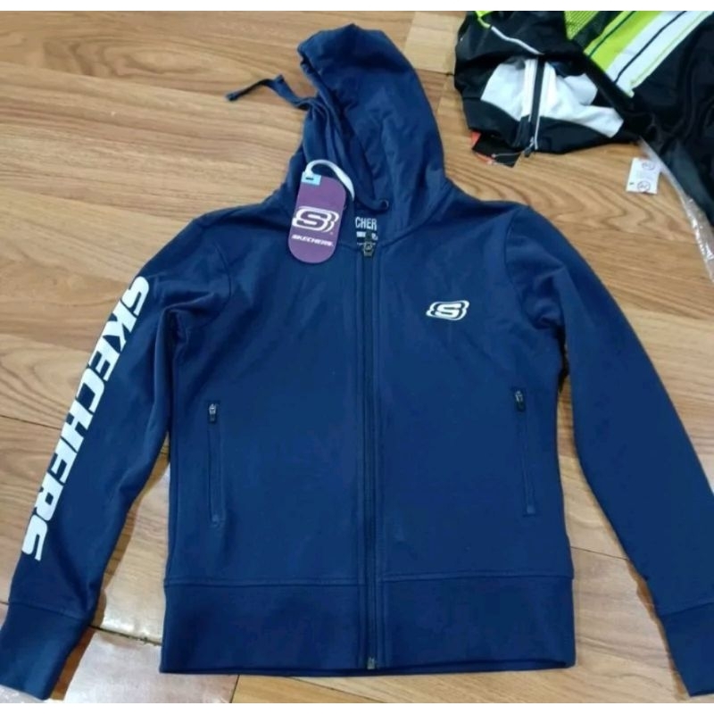 jaket skechers cewek ori sale size M Rp.230.000