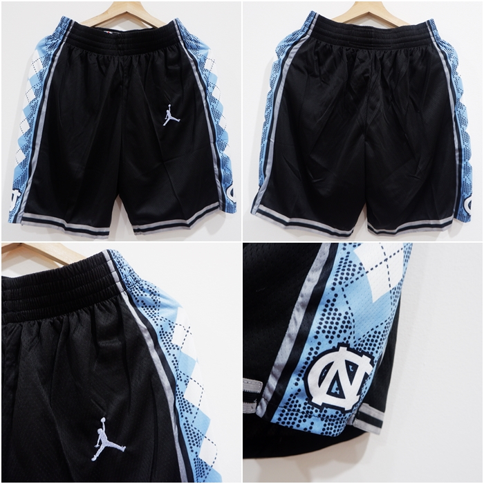 CELANA BASKET IMPORT CLASSIC NCAA NORTH CAROLINA HITAM