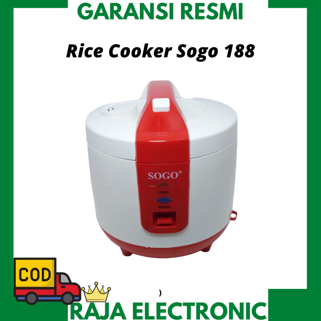 Sogo Rice Cooker 188 1,8 Liter