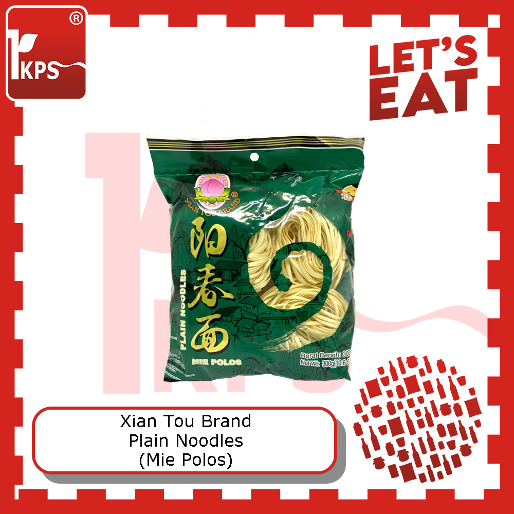 

Plain Noodles / Mie Polos "Xian Tou Brand