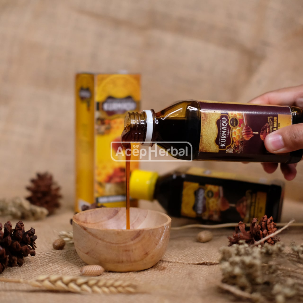 Kurmaqu - Obat Penggemuk Pipi Tembem Cuby Menambah Nafsu Makan Alami Menggemukan Badan Untuk Pria dan Wanita Kurmaqu Sari Kurma dan Madu Asli Rasa Enak Tidak Bau Angus