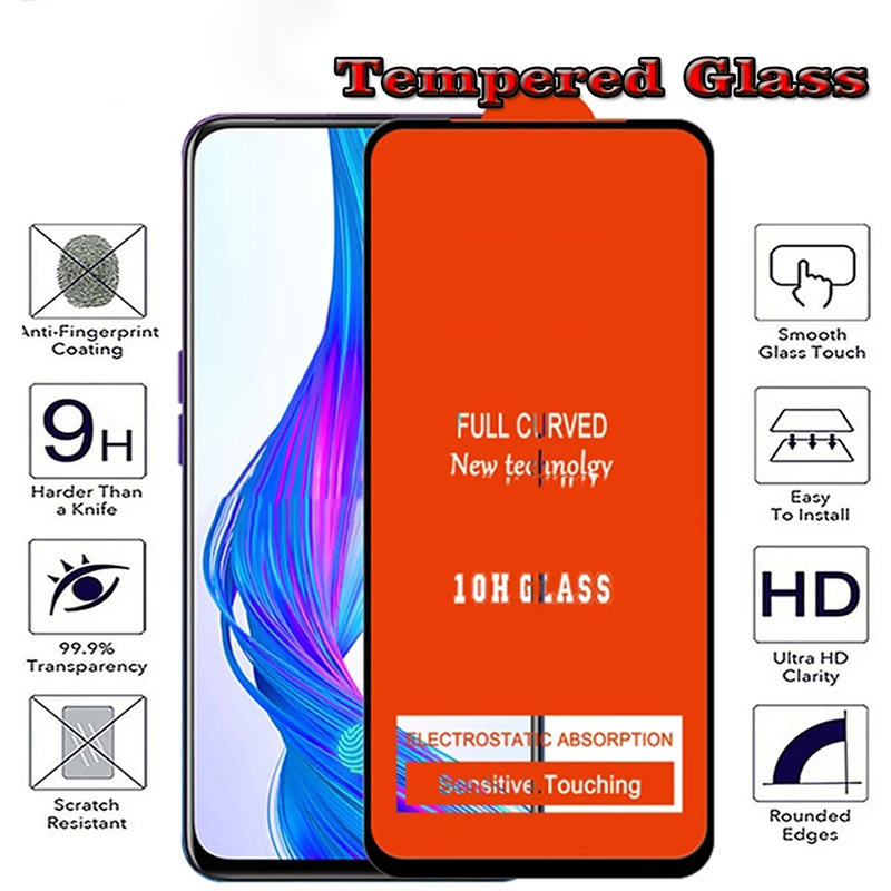 9D Screen Protector Tempered Glass Samsung Galaxy A34 A54 A14 A24 4G 5G Protective Film