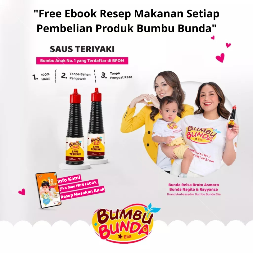 

Bumbu Bunda Saus Teriyaki Non MSG