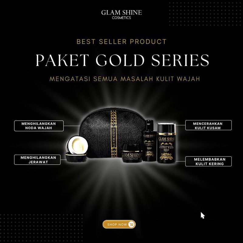 Glamshine gold original / glam shine skincare - GLAMSHINE
