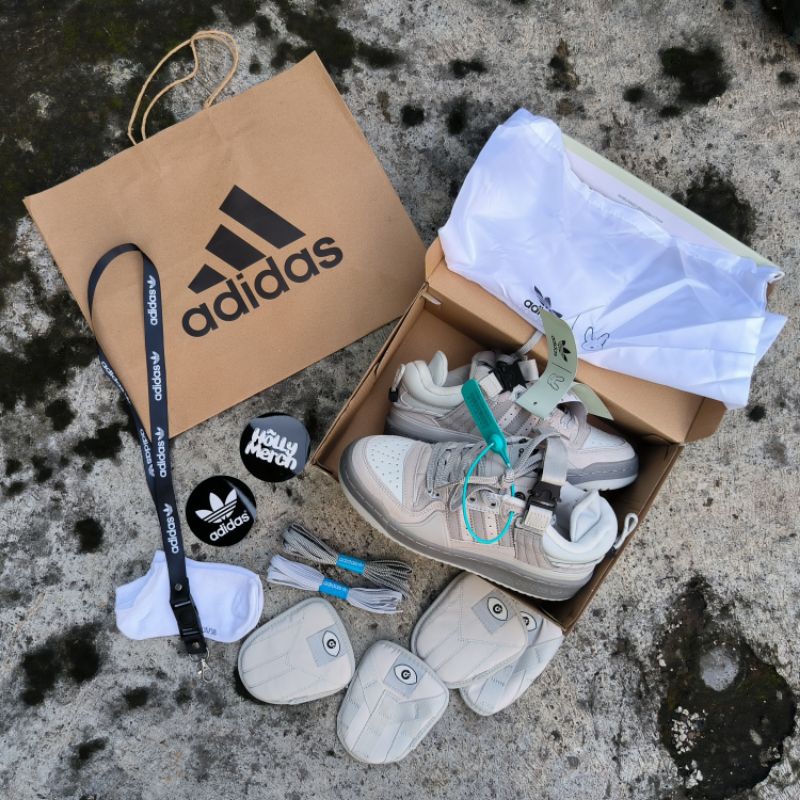 Bad Bunny X Adidas Forum Low The first Light Grey