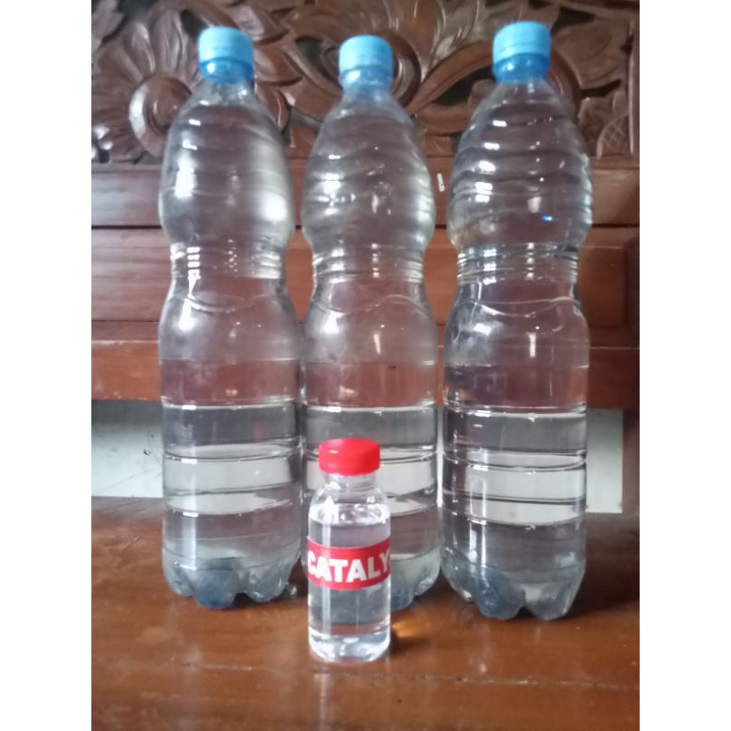 Resin bening 5 kg + 100 gram katalis