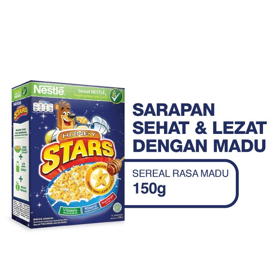 

[150 Gram] Nestle Honey Stars Dengan Madu yang Lezat 150 gr