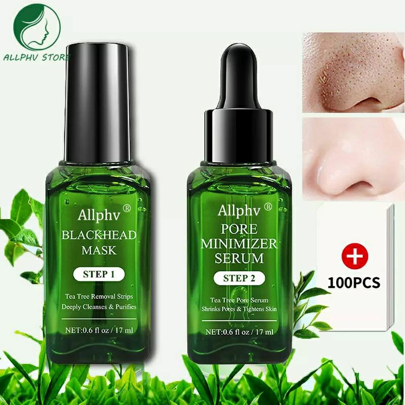[READY STOCK]  ALLPHV BLACKHEAD MASK || BLACKHEAD MASK ALLPHV || PORE MINIMIZER SERUM ALLPHV