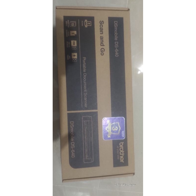 Scaner Brother DS640 A4 F4