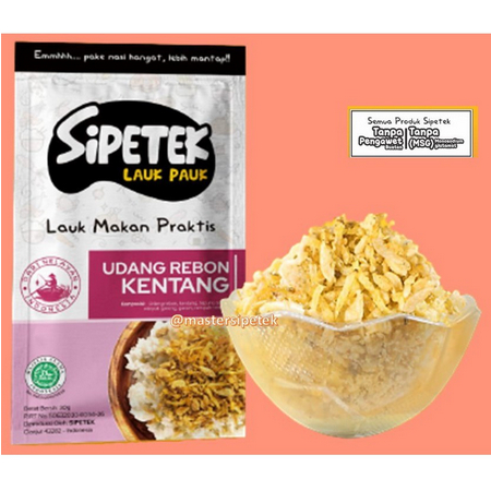 

Sipetek Abon Rebon Kentang