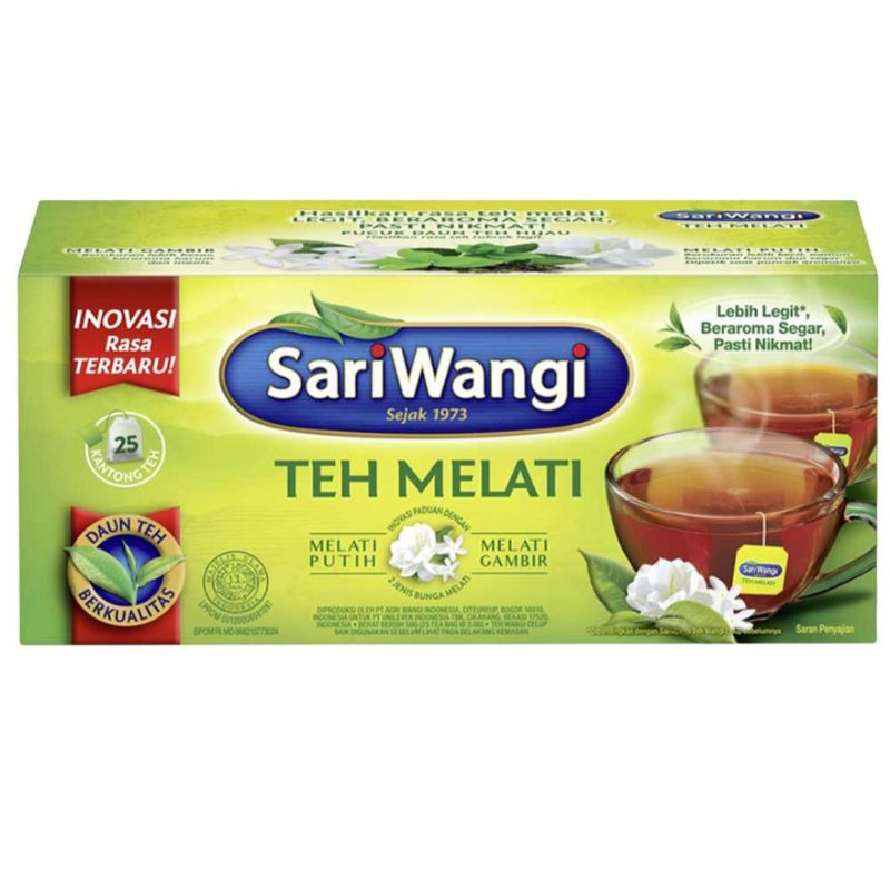 Sariwangi Teh Celup Original dan Teh Melati