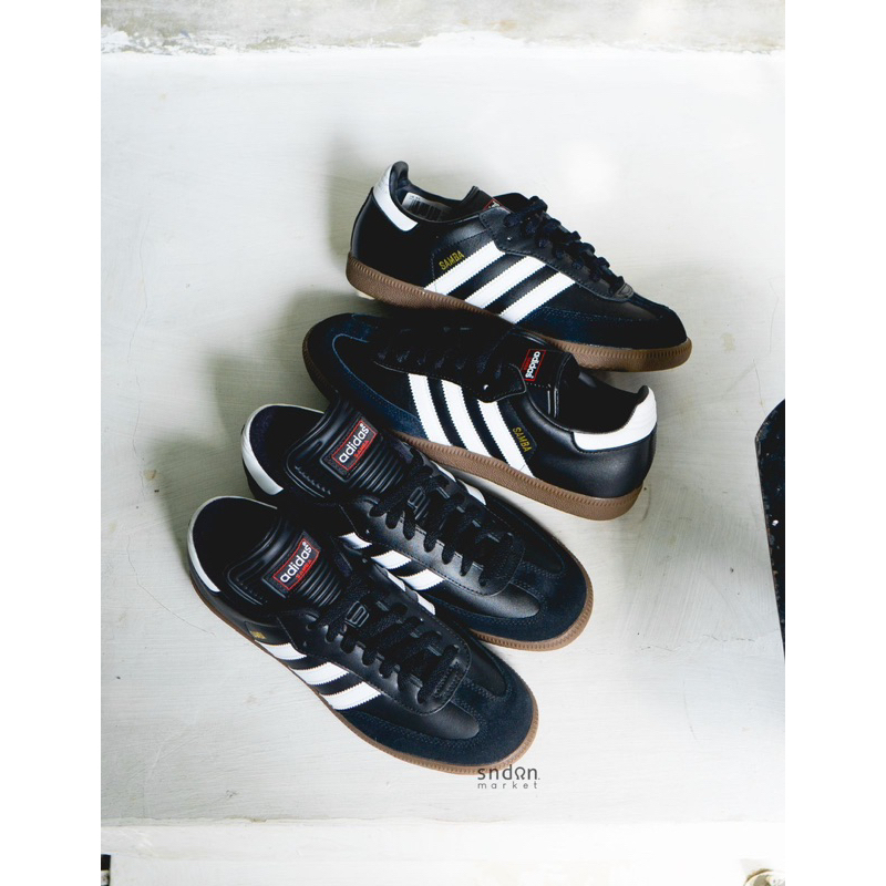 ADIDAS Classic Samba Indoor Black White ORIGINAL BNIB