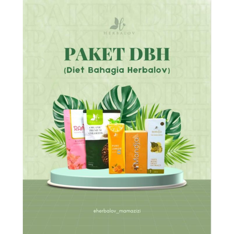 

PAKET DIET HERBALOV (ISI 5 ITEM) BY.MAMALYN