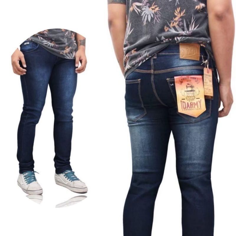 AIRBLACK DENIM TERLARIS / 784 VICTORY celana jeans NEW panjang skinny semi slimfit cowo / cowok /