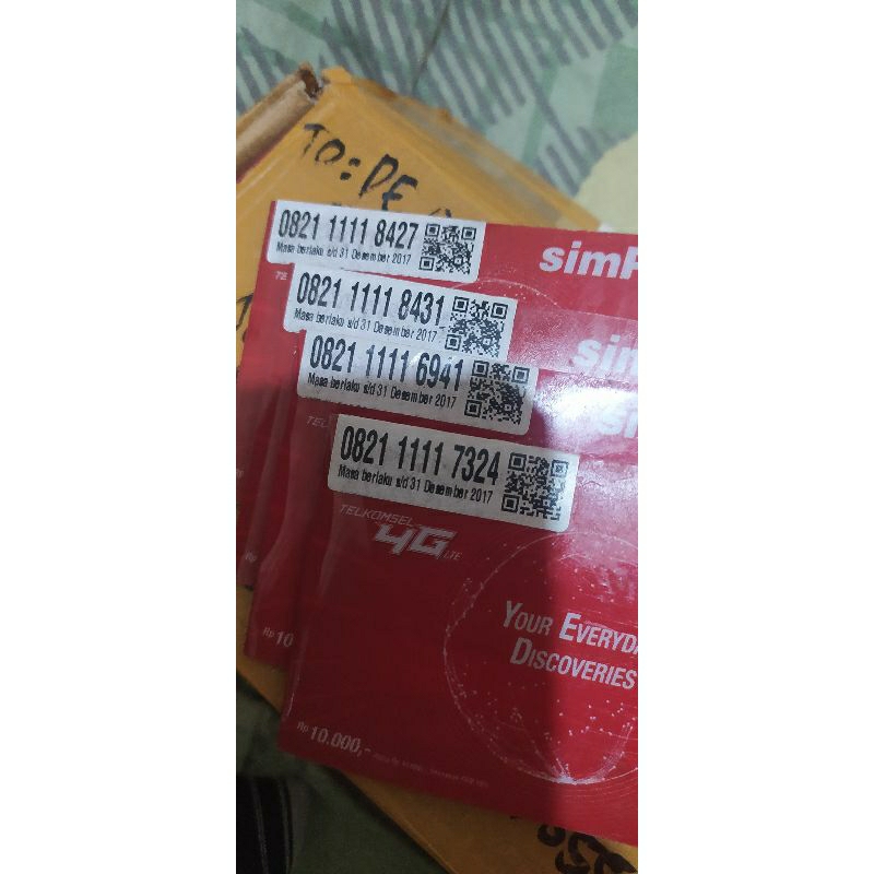 nomor cantik  telkomsel panca 11111