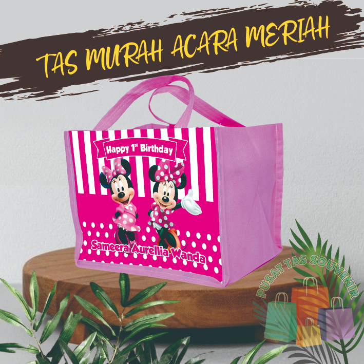 

GOODIE BAG MURAH / TAS ULTAH CUSTOM /TAS ULTAH PROMO/ TAS ULTAH MC MOUSE 4